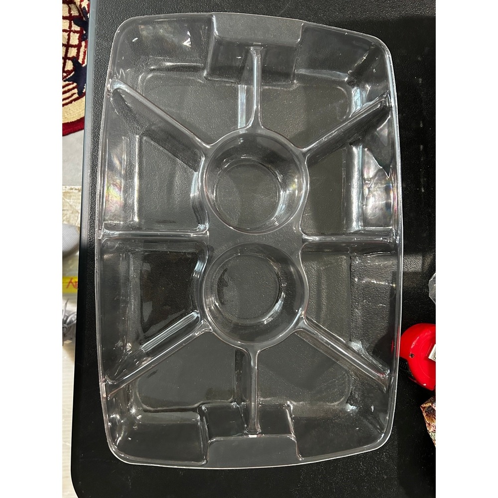 Longaberger, hostess serving tray divided protector, heavy duty